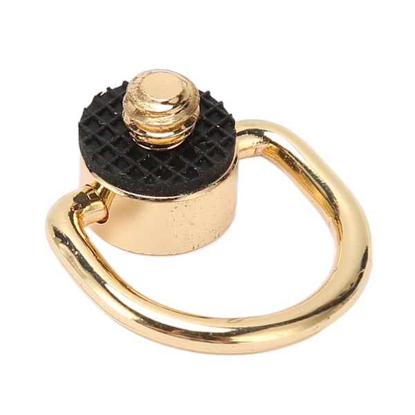 D-ring i rustfritt stål 1/4in 0.6mm D-ring skrue for GZ 38KT ML4 campinglys kamera gull