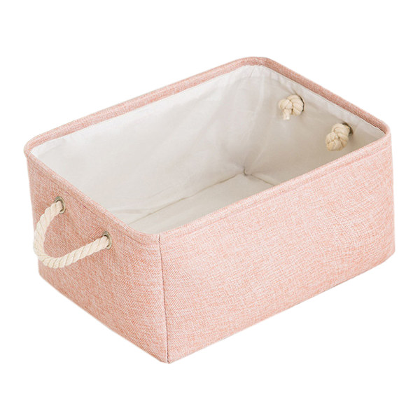 Förvaringskorg Låda Korg Leksaksförvaring Kläder Förvaringslåda, rosa pink