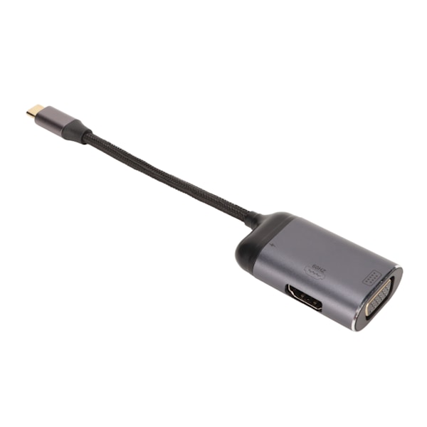 USB C Hub Type C - VGA HD Multimedia Interface PD100W USB C -telakointiasema, tukee 4K 60HZ -telakointiasemaa Tablet PC:lle