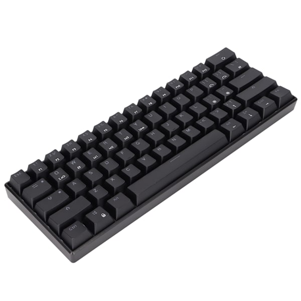Mekaniskt tangentbord 61 tangenter Tre lägen Stöd Trådlöst Portabelt Ergonomiskt Uppladdningsbart Batteri Gaming Tangentbord Tea Axis Body