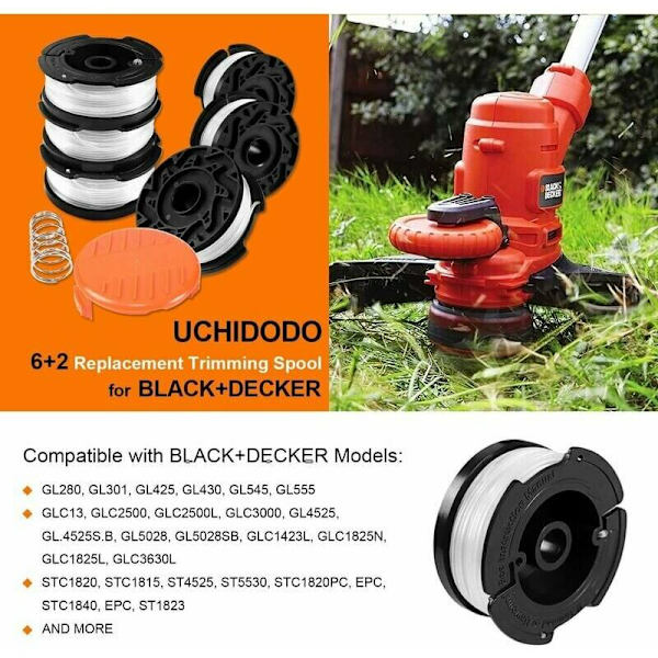 Trimmer line spole til Black And Decker Trimmer, 6