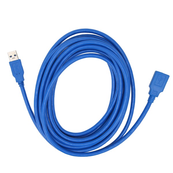 USB 3.0 Forlængerkabel 5Gbps Høj Hastighedsoverførsel 5m Let Bærbart Højtydende Dataforlængerkabel til Hjemmet