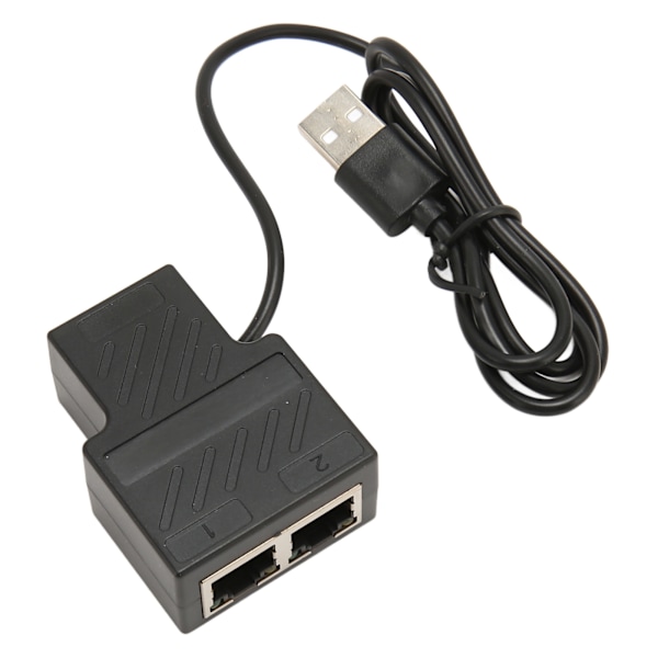 RJ45-jakajasovitin 1–2 100 Mbps Plug and Play Ethernet-jakaja LAN-verkkoliitin Cat5 Cat5e Cat6 Cat7 Cat8 -kaapeleille