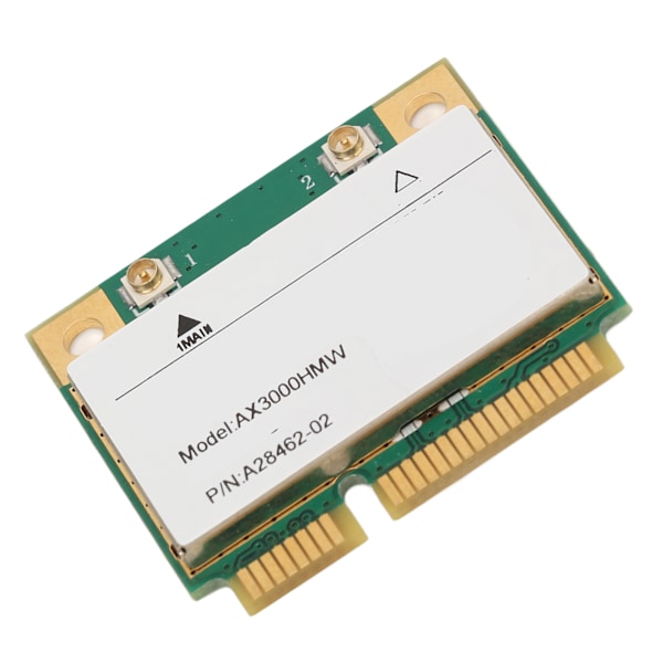 WiFi Netværkskort AX3000HMW WIFI6 Netværkskort Bluetooth5.2 2.4G 5Ghz Dual Band Mini PCIe Kort til Laptop