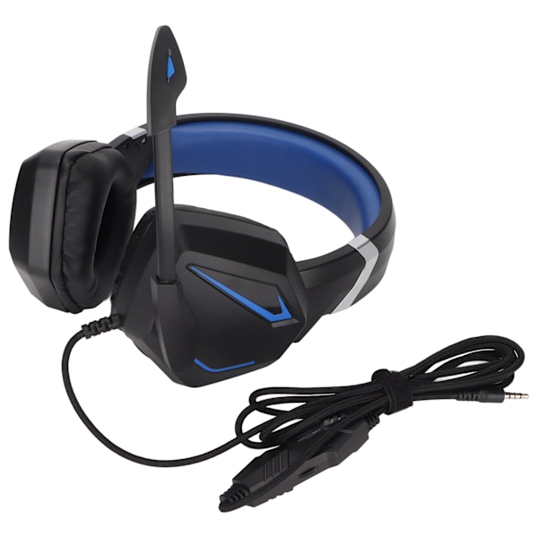 Gaming Headset Surround Stereo Lyd Over Ear Hovedtelefon med Støjreducerende Mikrofon til Computere Laptops Tablets