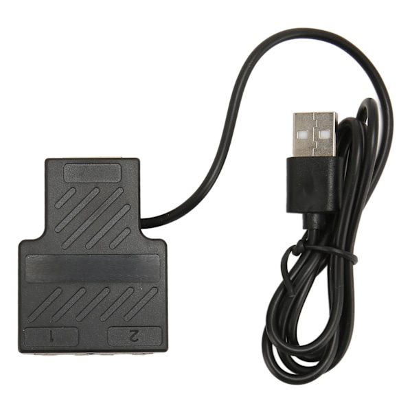 RJ45 Splitter Adapter 1 til 2 100Mbps Plug and Play Ethernet Splitter Stik LAN Netværksstik til Cat5 Cat5e Cat6 Cat7 Cat8