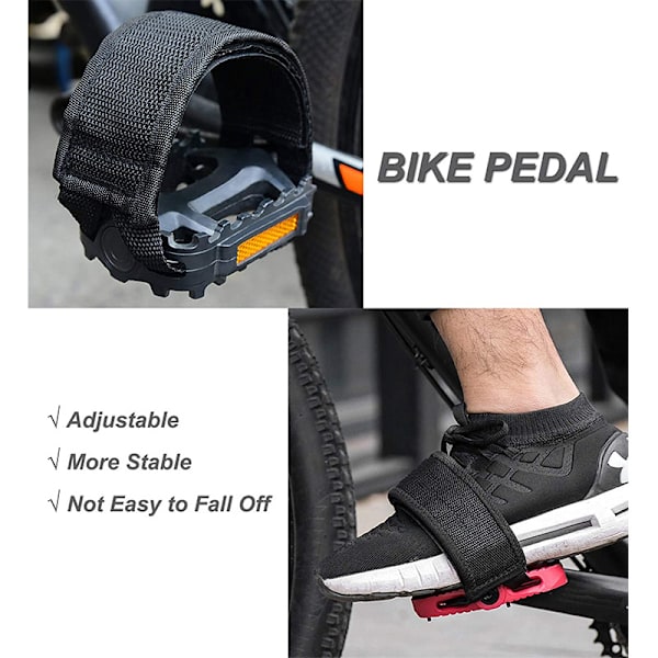 4 STK Cykel pedal stropper, pedal stropper, Cykel pedal stropper,