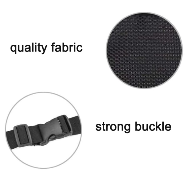 Fanny Pack naisille miehille ，säädettävällä hihnalla retkeilyyn dark grey