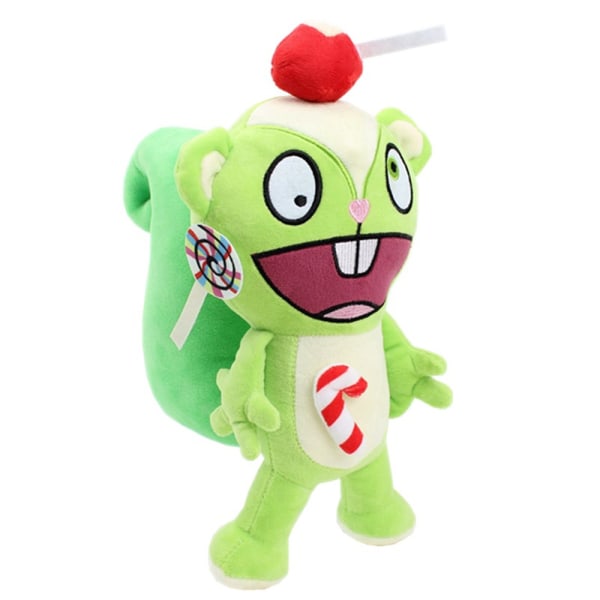 Happy Tree Friends Flippy Fliqpy stoppad docka Anime plyschleksak W candy