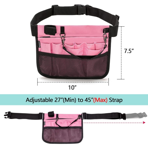 Sykepleier Fanny-pose, sykepleier midjepack med tapeholder