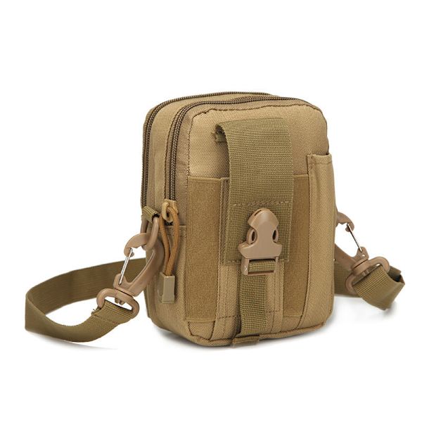 Miehet Naiset Fanny Pack vyötärölaukku vyö ulkona Taskujuoksu Urheilu Vapaa-aika Puhelin Mud color Average size