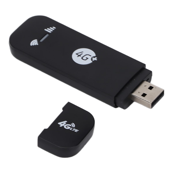 Netværksadapter Trådløs Stærkt Signal Bred Dækningsområde Nem Brug USB U8 Wifi Modem Sort