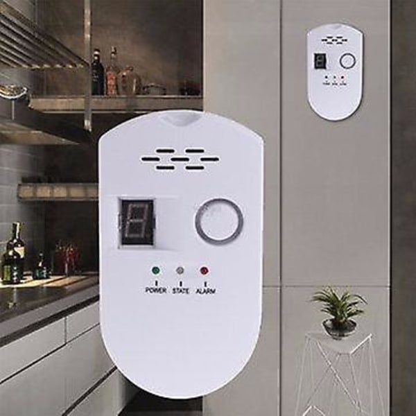 Digital Alarmsensor for lækage af brændbar gas Detektor Propan Butan