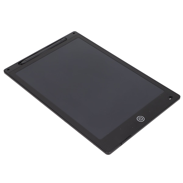 LCD Skrivetablet 12 tommer Øjenbeskyttelse Strålingsfri Miljøvenlig Holdbar Trykfølsom Lys Farve Doodle Board Sort