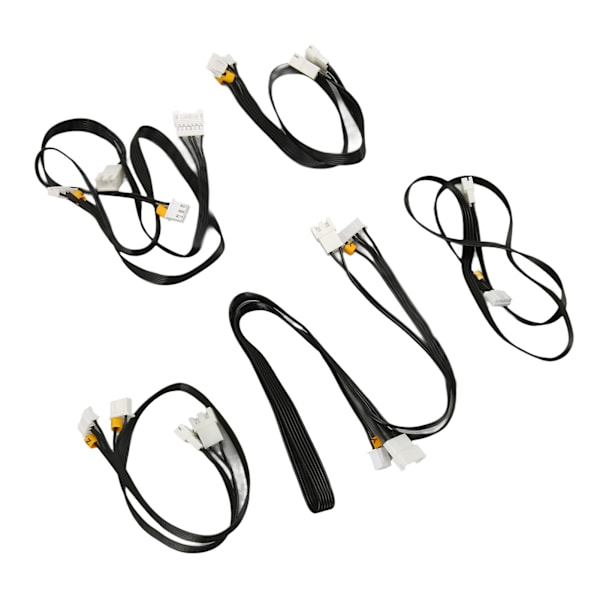 5st Gränslägesbrytare Förlängningskabel X Y Z E Axel PVC Plug and Play Stegmotor Förlängningslinjer för Ender 5 3D-skrivare
