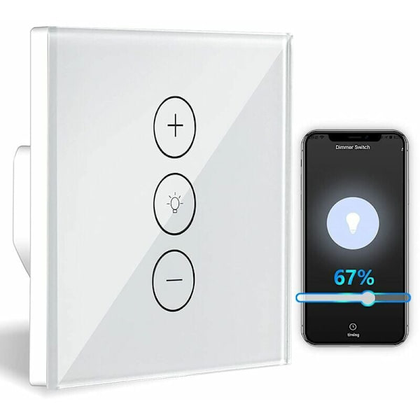 Smart 86 tyristor dimmer switch panel (europeisk reglering)