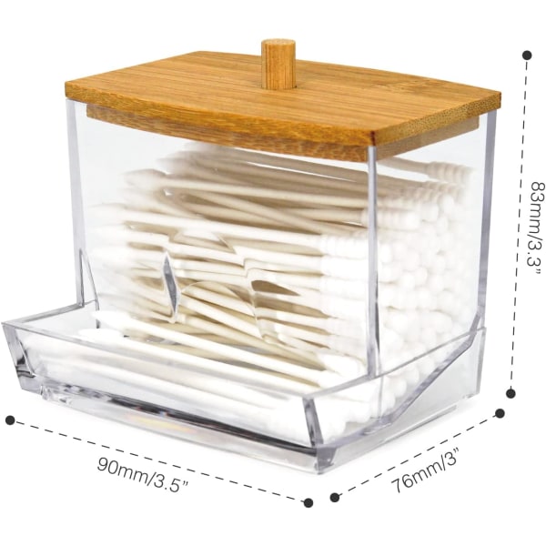 1 stk Bomuldspinde Holder, eksklusive andre genstande, Qtip Cotton S