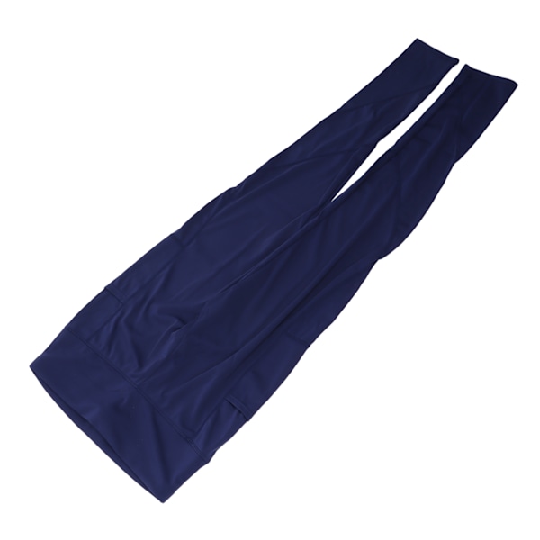 Dame Leggings Butt Lifting Høy Midje Marineblå L Størrelse Trenings Løpe Leggings for Sport