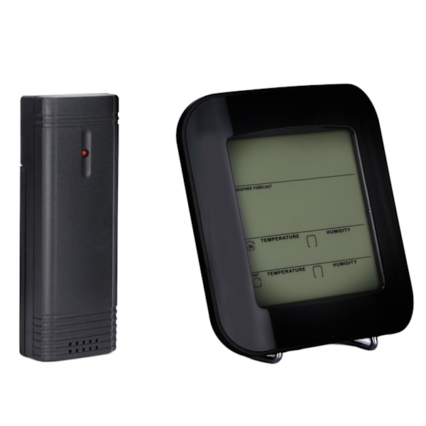 Trådlös väderstation inomhus utomhus termohygrometer elektronisk digital klocka TS‑73