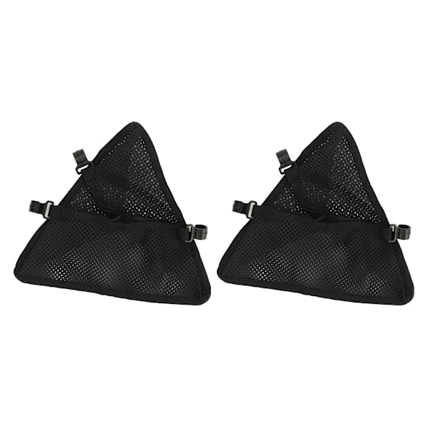 2 st Hopfällbart Runt Bord Meshväska Stretchig Nylon Camping Runt Bord Meshväska för Utomhus Hem
