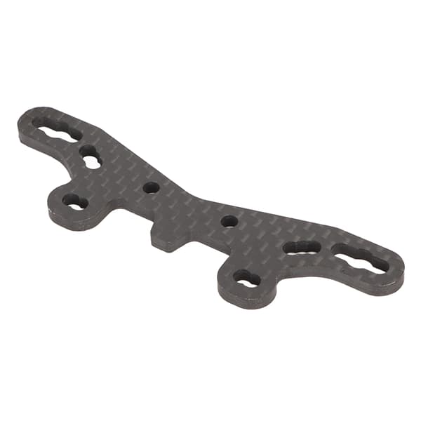 Carbon Damper Stay Front Kulfiber Front Støddæmpertårn til Tamiya 1/10 TT02 RC Bil Opgraderinger Tilbehør Sort