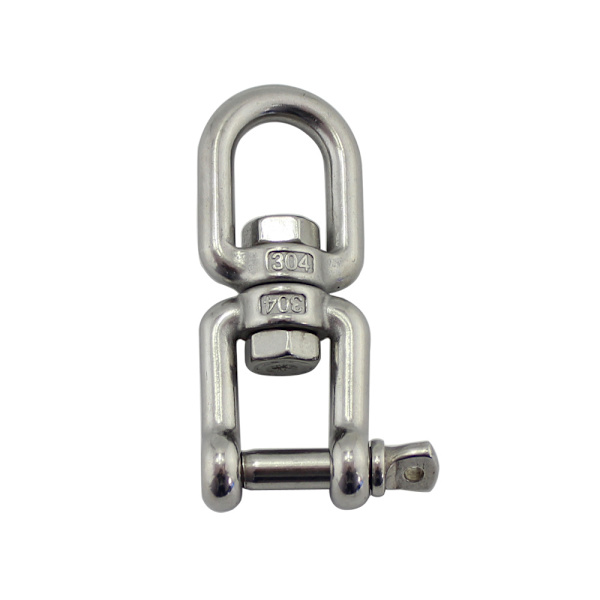 Rustfritt stål 304 316 svingbar ringgaffel