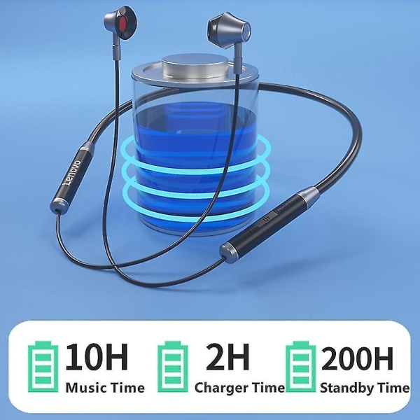 Bluetooth 5.0 Niskanauha Langattomat kuulokkeet Stereo Urheilu Magneettikuulokkeet Urheilu Juoksu