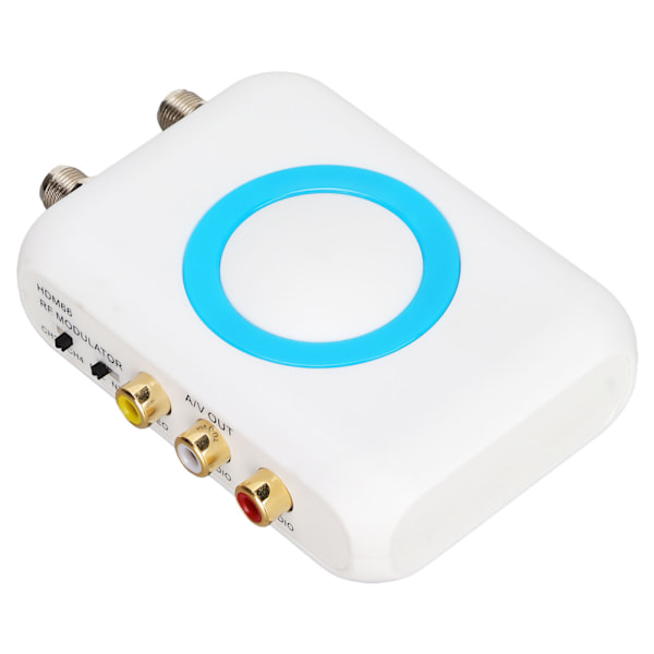 RF Modulator Plug and Play HD Multimedia Interface Inngang NTSC PAL Utgang VHF AV Demodulator for CATV System