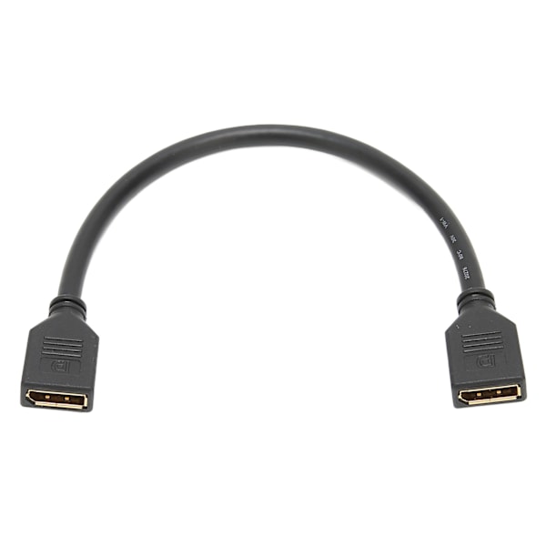DP Naaras-Naaras Jatkojohto Korkea Resoluutio 4Kx2K Kullattu 30cm Pituus 2 Porttia DP Jatkoadapterikaapeli