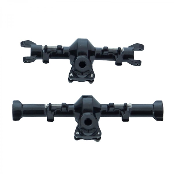 Metall forakselhus for Axial SCX24 90081 RC Crawler Black