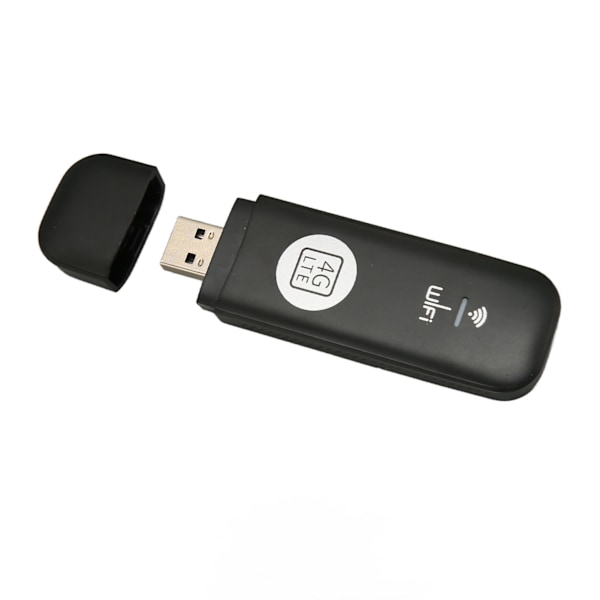 USB WiFi Adapter Micro SIM-kortplads 150Mbps 10 Brugeres Kapacitet WPA WPA2 Kryptering WiFi Dongle til Europa Asien Sort