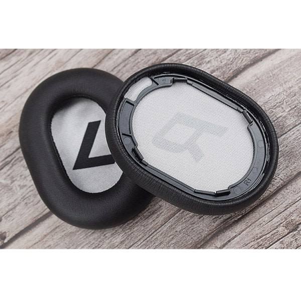 1 par Erstatnings-øreputer for Plantronics Backbeat Pro2 8200uc Skumdeksel Svart