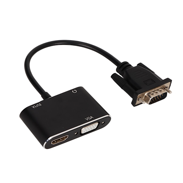 2 in 1 Splitter VGA - VGA High Definition Multimedia Interface -sovitin, korkea resoluutio, vakaat tietokonetarvikkeet