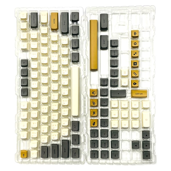 PBT Keycaps Skimrande Tema XDA Höjd Värmesublimering 125 Tangenter Mekaniska Tangentbord Keycaps Thailändska