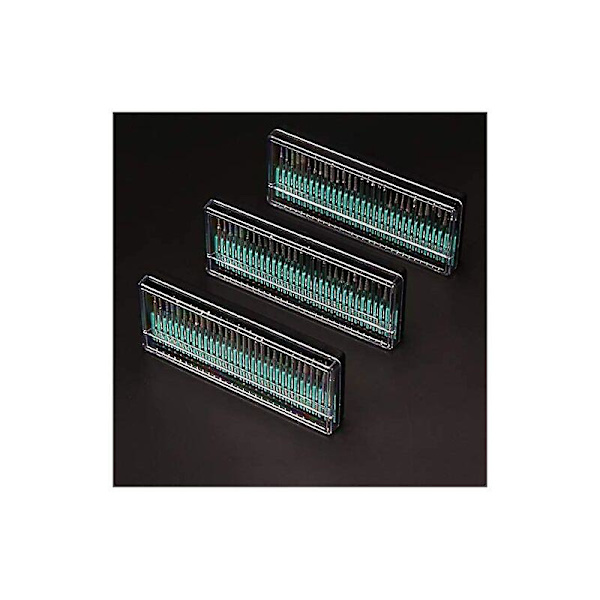 Diamanthøvler Borrglas Metall Edelsten for sliping av roterende verktøy, 90 stk 1/8 tommer (3 mm)
