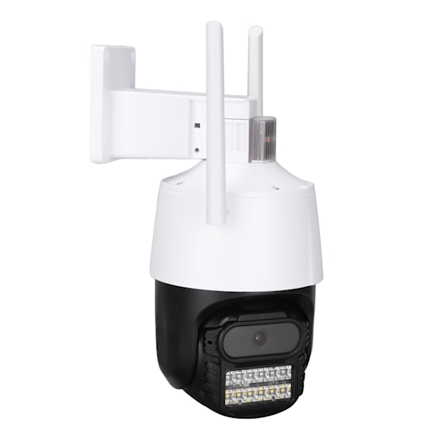 Utomhuskamera Dome WiFi IP Övervakning AI Alarm Tvåvägs Intercom Infraröd Mörkerseende för Hem Vit