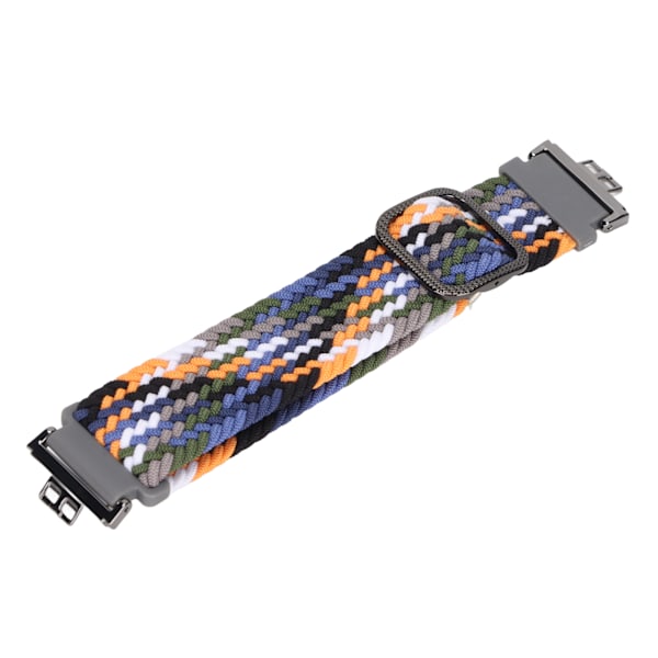 Justerbar Nylon Urrem til Huawei Watch Fit Remme Strikket Elastisk Solo Loop Urrem Denim