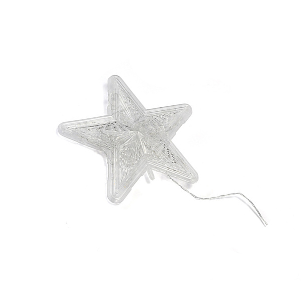 Jul LED-lampor Treetop Star Decor Lamp Batteridriven