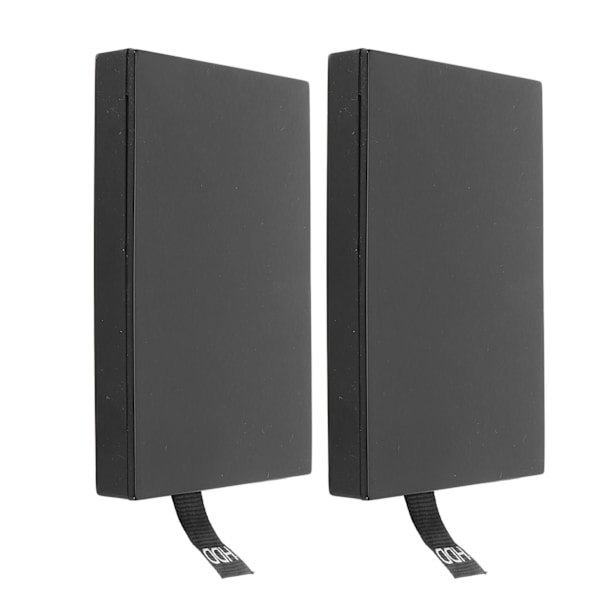 2 st Konsol Internt Hårddiskkabinett för XBOX 360 Slim Ersättnings HDD Skal