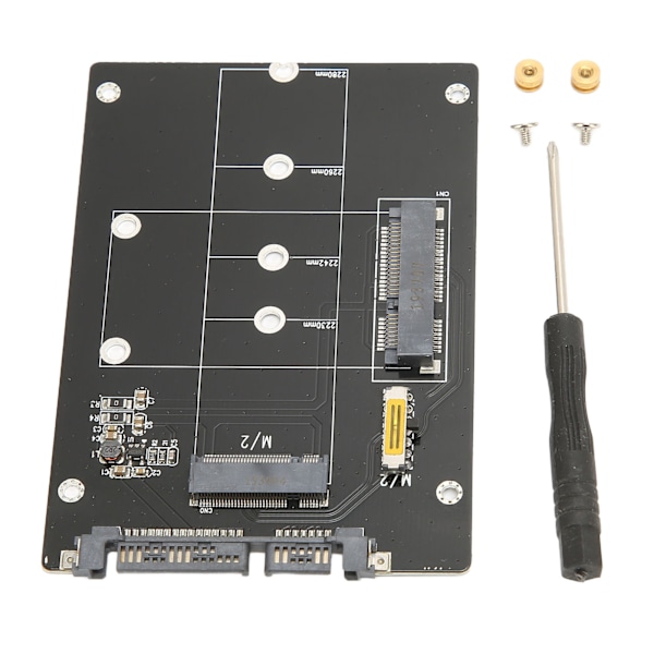 MSATA M.2 NGFF -sovitinkortti 5 Gbps MSATA M.2 NGFF -sarjaportti SSD-kiintolevylle, kaksi yhdessä -sovitinkortti SL CNS01