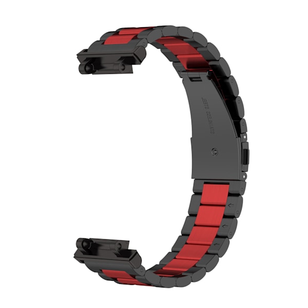 Solid Rostfritt Stål Armband Kompatibelt för Amazfit T-Rex2 Ersättningsarmband Metall Klockarmband