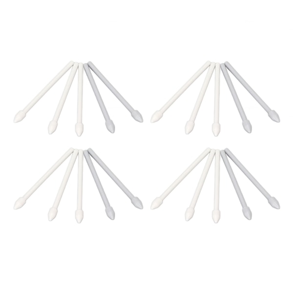 4 Sett Erstatning Touch Stylus Spiss Pennehetter for Samsung Galaxy S22 Ultra 5G Erstatningsverktøysett Hvit og Grå
