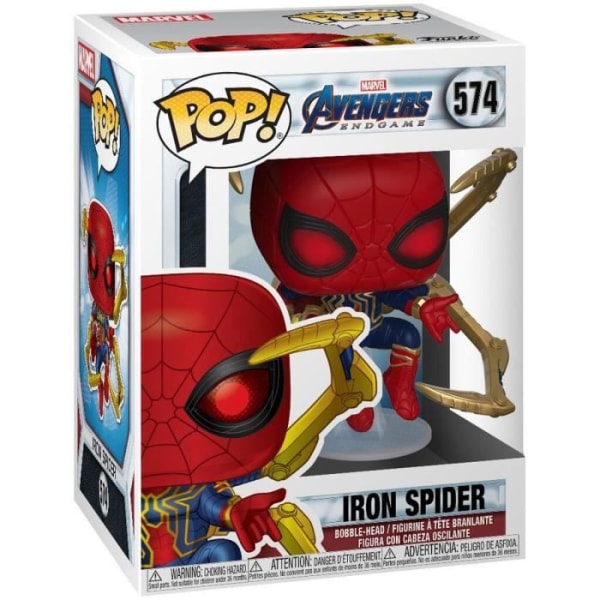 Funko pop! Marvel: Endgame - Iron Spider med Gant Nano