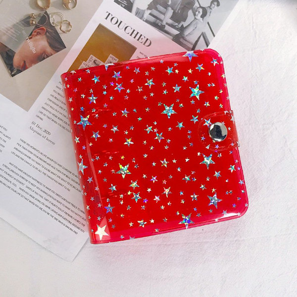 Mini fotoalbum Kpop fotokort holder bok