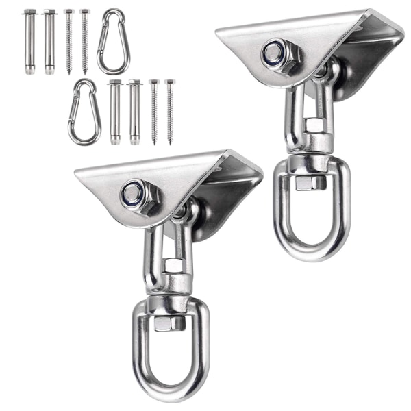 Hängmatta upphängningssats, kapacitet Heavy Duty Swivel Swing Ultra Style 2