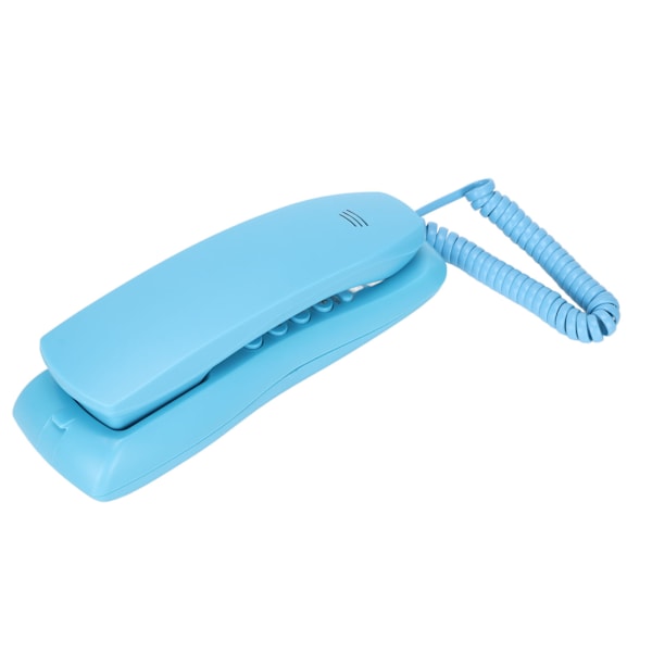 KXT628 Hotel Telefon Væg Desktop Fastnettelefon med Mute Pause Genopkaldsfunktion til Kontor Hjem Hotel (Blå)