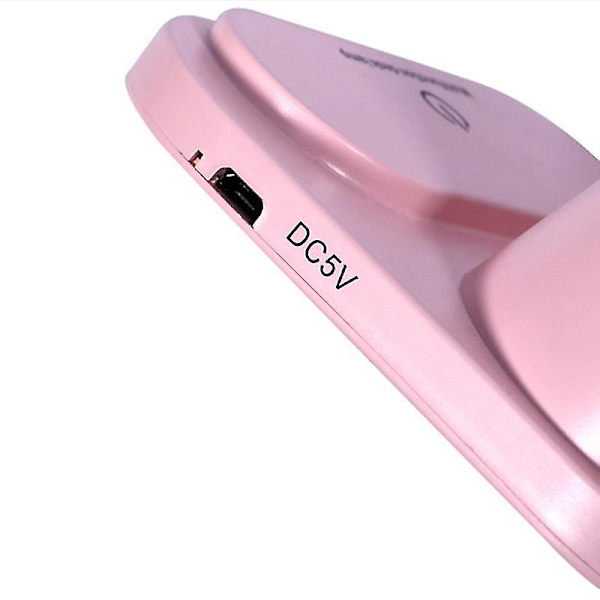 Multifunktionel bordlampe med penneholder Dc5v USB opladbar pegelampe med telefonstativ til skrivebord soveværelse studerende D1 Pink Pink