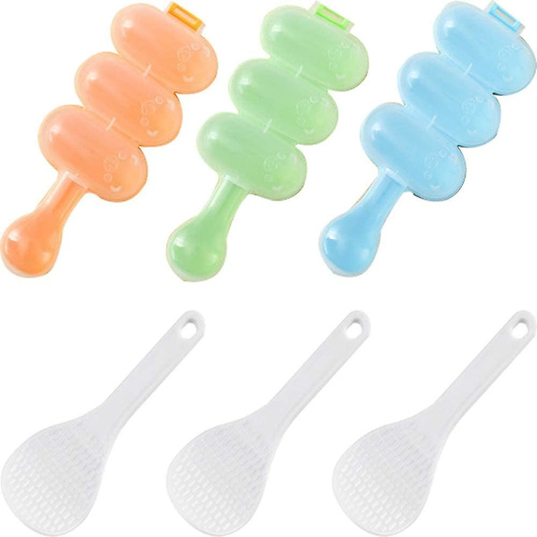 Sushi Maker Set, 3 st Acsergery Present Sushi Balls Maker Mould, Form Sushi Press_l