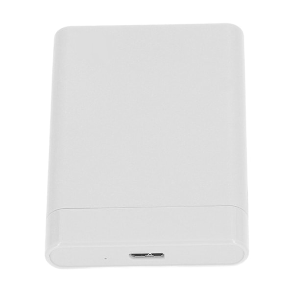 Ulkoinen kiintolevy 2,5 tuuman USB 3.0 5 Gbps Nopea Plug and Play Kompakti kannettava kiintolevy tietokoneelle PC Matka Valkoinen 250GB
