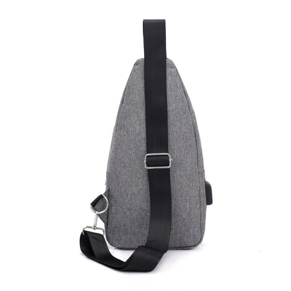 Män kvinnor Fanny Pack Midjeväska Mäns koreansk stil Fashionabla canvas Casual utomhus Liten ryggsäck Mode Black